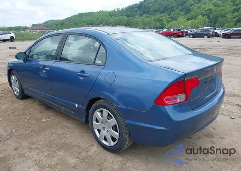 2007 Honda Civic Lx из США, поврежденный, VIN 1HGFA16507L005273